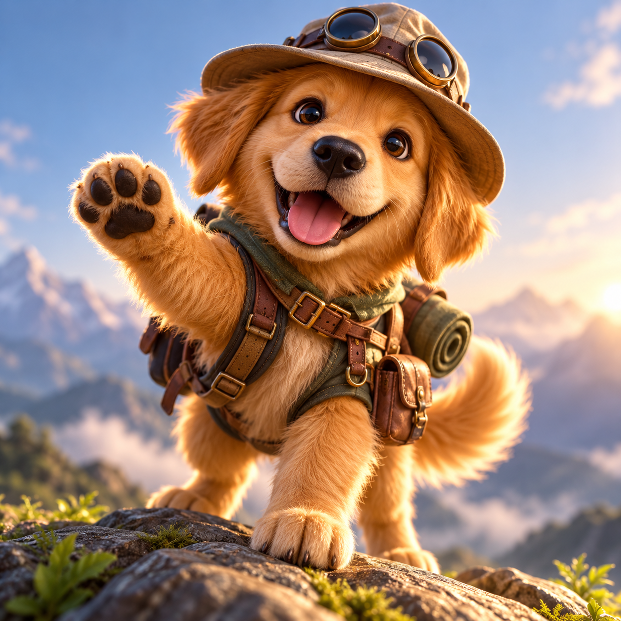 3d mascot render prompt preview