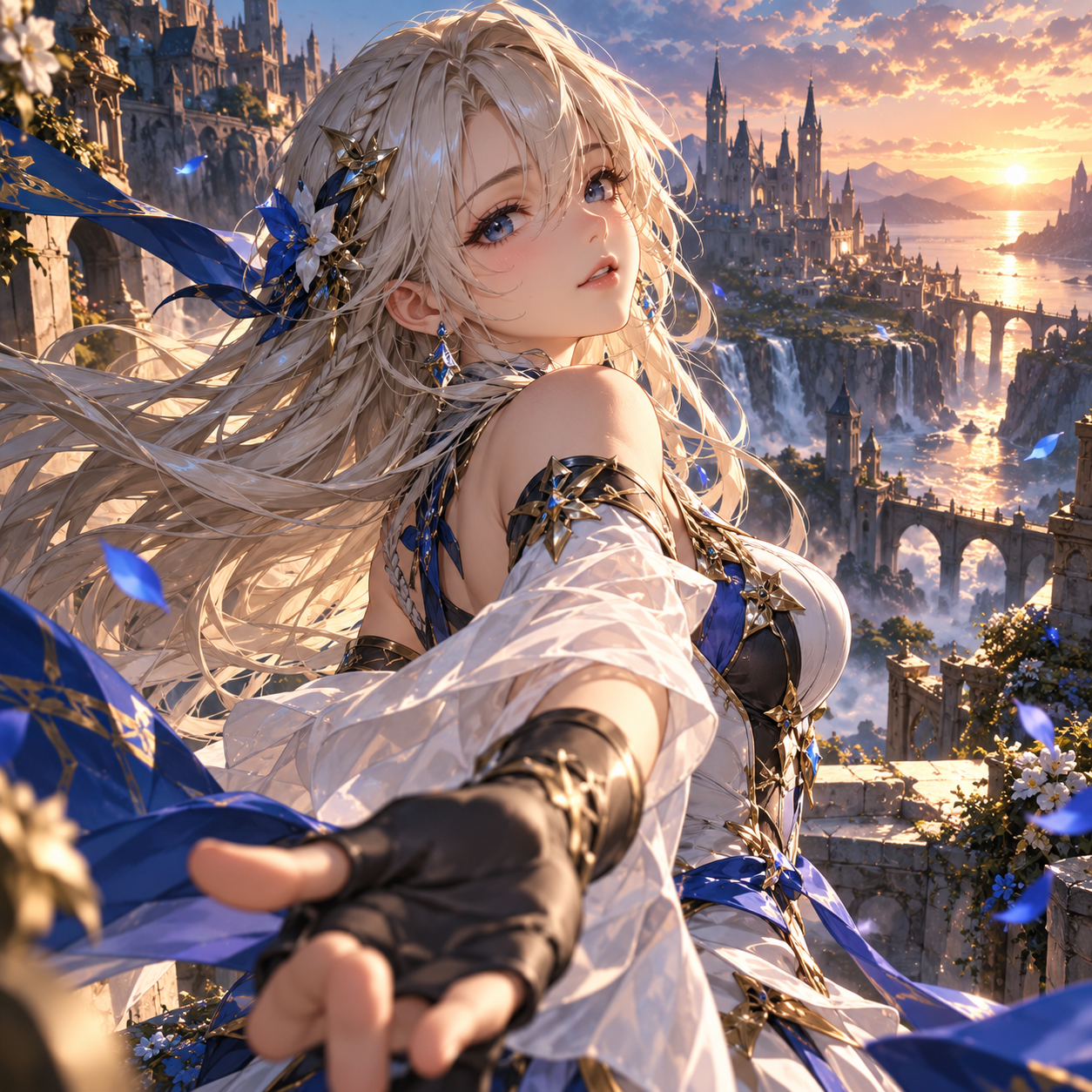 anime character key visual prompt preview