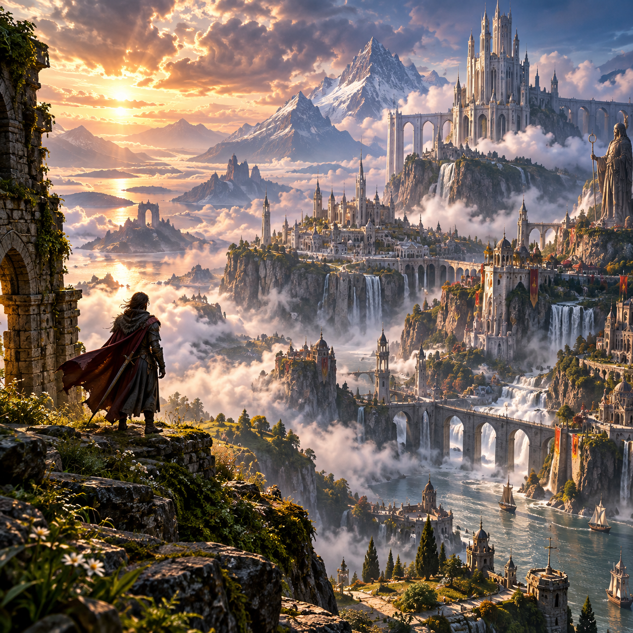 fantasy world concept art prompt preview