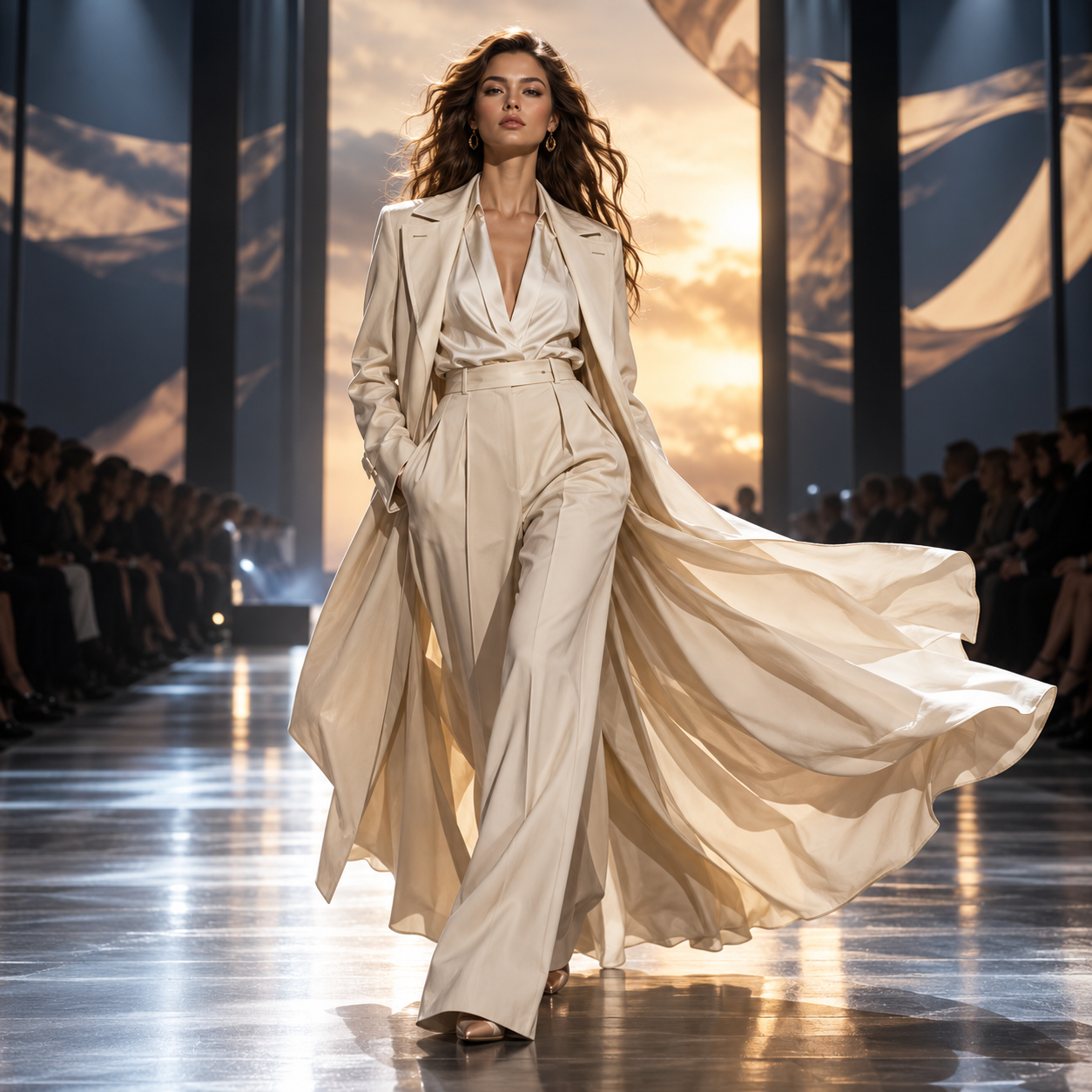 fashion walk gif prompt preview